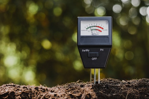 Soil ph tester used to test the soil Ph level