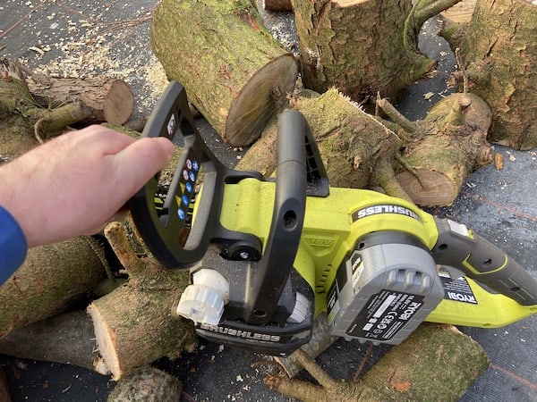 Chain break on Ryobi chainsaw