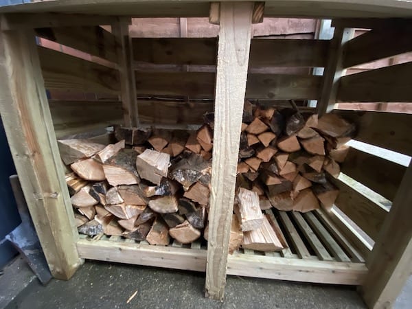 My top pick log store by Rutland Country Garden Furniture, UK made