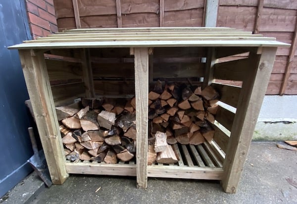 Rutland County Garden Furniture Cottesmore Log Store tested