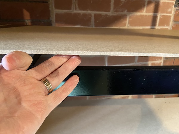 5mm MDF Shelving need treating to protect from mould in damp conditions