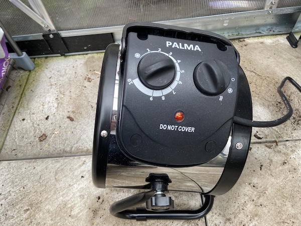 Palma greenhouse heater