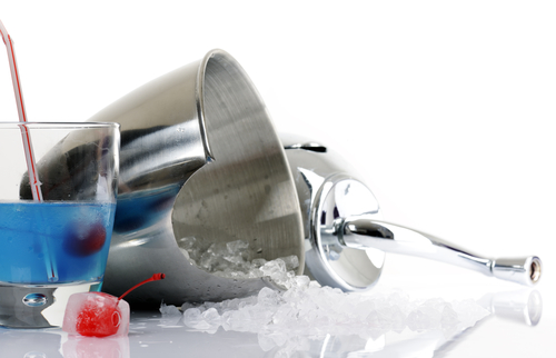 Ice crusher designed for drinks
