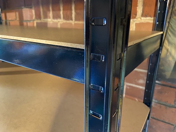 Showing quality of G-Rack garage shelving