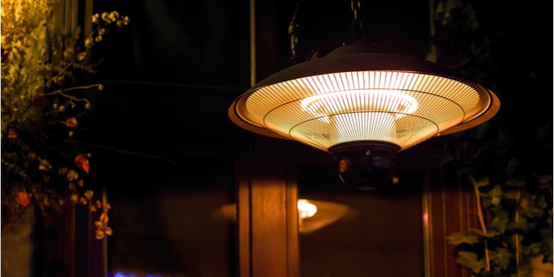 5 Best Hanging Patio Heaters – Comparing Halogen u0026 Infrared