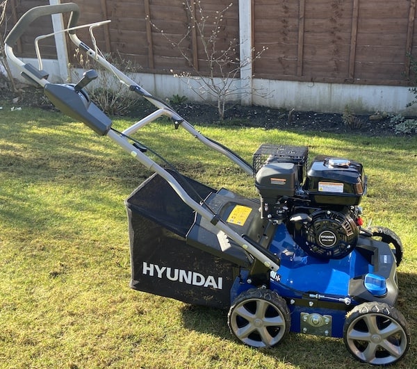 Hyundai 210cc petrol scarifier which is my best pick and the best scarifier for most people