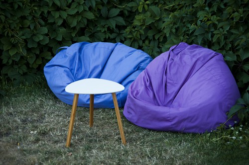 Outdoor bean bag chairs, easy to clean and form a comfortable shape