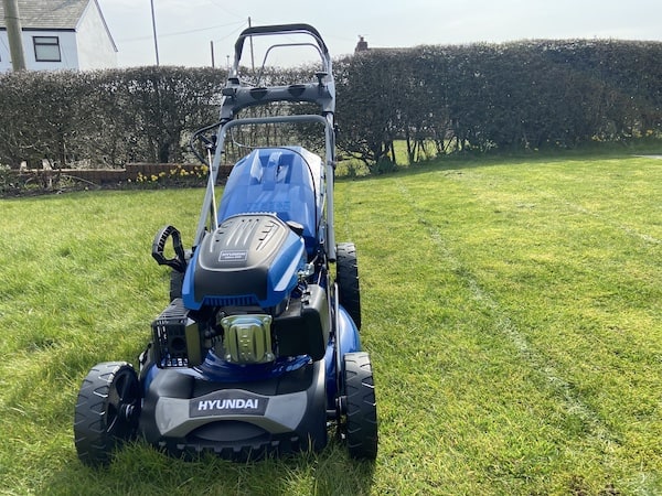 20 inch cutting width make this mower perfect for large gardens