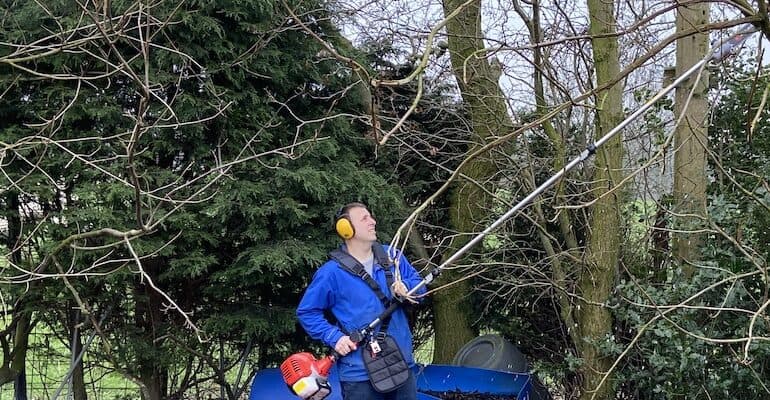 Best pole chainsaws for cutting thick branches up high and comparing the best models including BUKO and Stihl