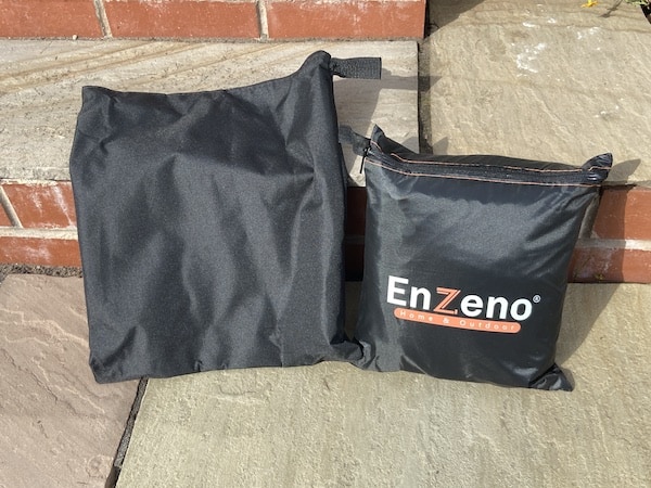 Covers that come with my BBQ covers, it keeps them safe and clean when there not on the BBQ