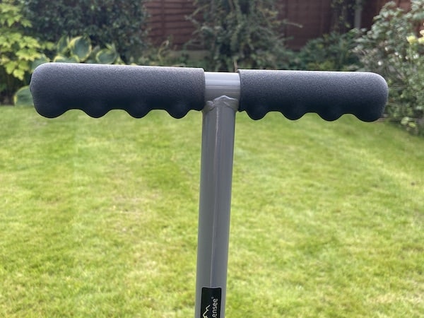 Walensee Lawn Coring Aerator rubber handle