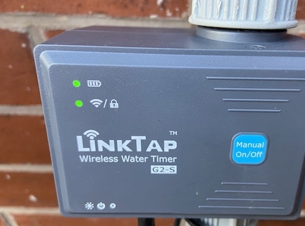 LinkTap G2-S wireless water timer uses Zigbee for better signal coverage to the gateway
