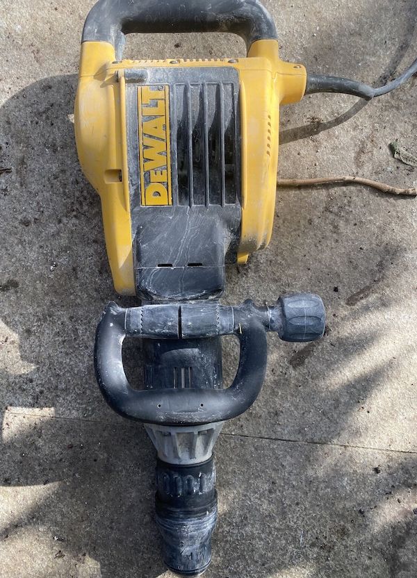 DeWalt D25899K SDS-Max Breaker Demolition Hammer we use on the nursery for breaking up concrete