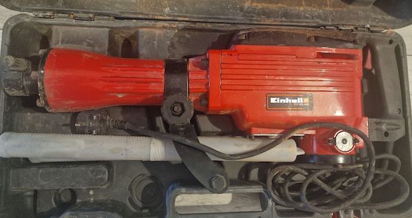 My Einhell TC-DH 43 SDS Hex Demolition Hammer I have been using for over 3 years