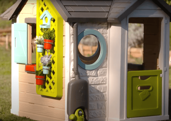 My SMOBY Kids Garden Playhouse front door