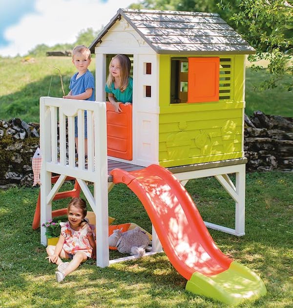 Smoby Playhouse on Stilts with Slide