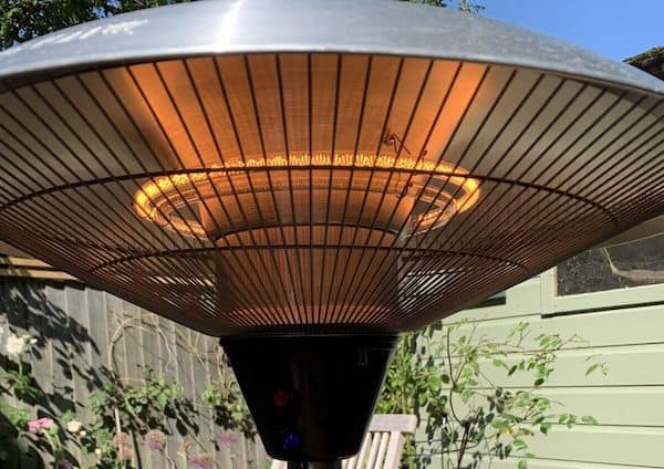 electric patio heater I've tested and used for a few years