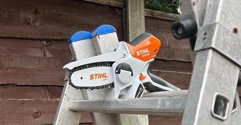 Best mini chainsaws tested and review including the STIHL GTA 26 mini chainsaw and teh Greenworks 24V Mini Chainsaw