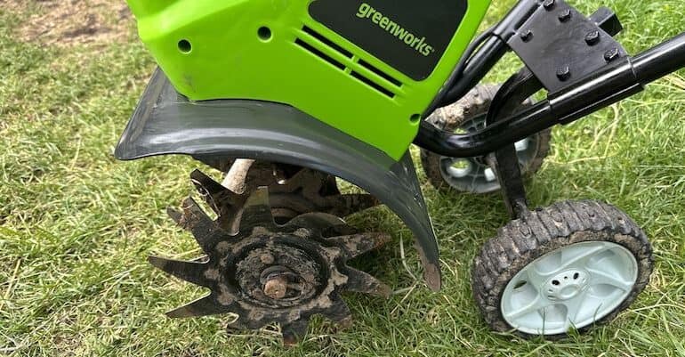 Best cordless rotavator tested for effectiveness on allotments and beds and borders