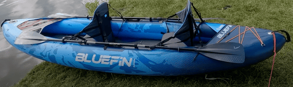 My friend's Bluefin Scout and Ranger Inflatable Kayak