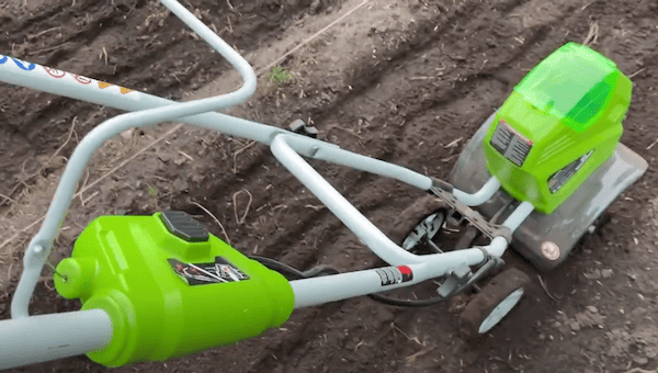 The Greenworks G40TL 40v Cordless Cultivator is very well build