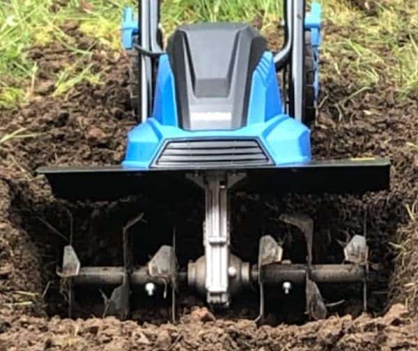 Hyundai 1500w Electric Garden Tiller is one of the most powerful corded rotavators