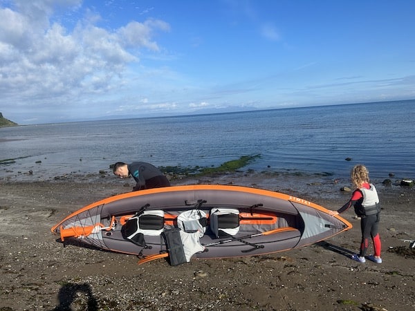 Testing the ITIWIT 100 2/3 Person Touring Inflatable Kayak