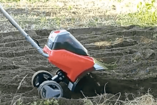 The Einhell 36v Power X-Change Cordless Garden Rotavator offers excellent value for money and is one of my favourites