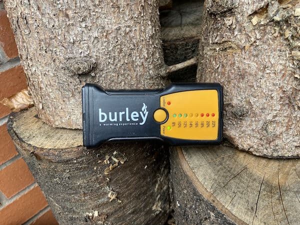 Moisture meter for firewood I use at home